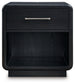 Rowanbeck King Upholstered Panel Bed, Dresser, Mirror and Nightstand