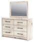 Lawroy King Panel Headboard, Dresser, Mirror and Nightstand