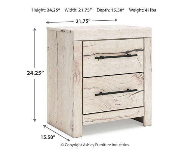 Lawroy King Panel Headboard, Dresser, Mirror and Nightstand