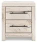 Lawroy King Panel Storage Bed, Dresser, Mirror and Nightstand