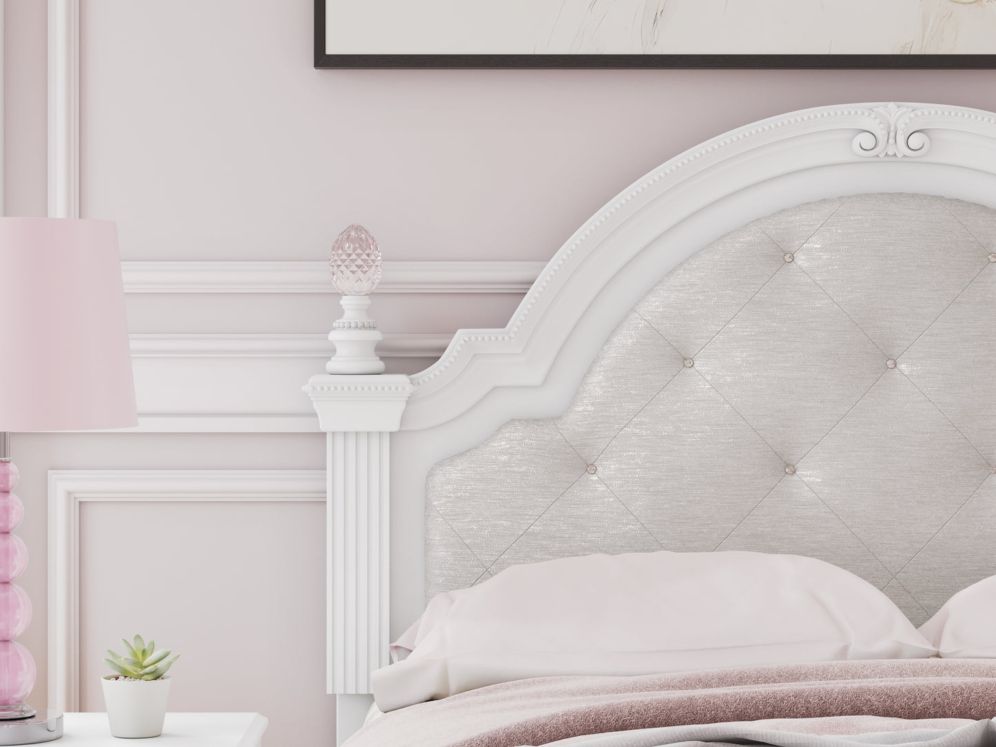 Kozlani Full Upholstered Panel Storage Bed
