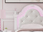 Kozlani Twin Upholstered Panel Bed