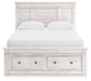 Makidern Queen Panel Storage Bed