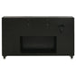 Lorient 8-drawer LED Bedroom Flame Box Dresser Black