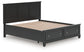Lanolee California King Panel Storage Bed, Dresser and Mirror