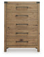 Ridgester Five Drawer Chest