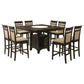Gabriel 9-piece Square Counter Height Dining Set Cappuccino