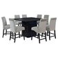 Stanton 9-piece Square Counter Height Dining Table Set Grey