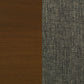 Malone Padded Wood Dining Arm Chair Dark Walnut (Set of 2)