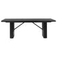 Catherine 7-piece Rectangular Dining Table Set Black