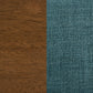 Paxton Upholstered Dining Side Chair Teal Blue (Set of 2)