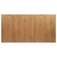 Middleton 76-inch Extension Leaf Dining Table Natural Brown