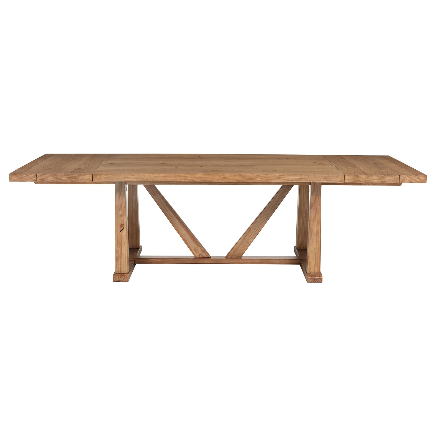 Middleton 9-piece Extension Leaf Dining Set Natural Brown