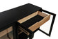 Middleton 4-door Sideboard Server with Dual Drawers Black