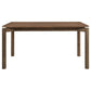 Parkridge 59-inch Rectangular Dining Table Natural Walnut