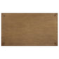 Bruner 72-inch Rectangular Wood Dining Table Natural Brown