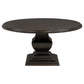 Twyla 5-piece Round Wood Dining Room Table Set Dark Cocoa