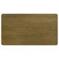 Castlewood 71-inch Rectangular Wood Dining Table Brown Oak