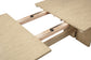 Kailani 7-piece Rectangular Wood Dining Table Set Beige Oak