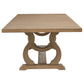 Brockway 104-inch Extension Leaf Dining Table Barley Brown