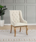 Brockway Upholstered Arm Chair Barley Brown (Set of 2)