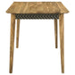 Partridge 5-piece Counter Dining Set Sheesham and Espresso