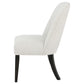Leandro Upholstered Dining Side Chair Cream (Set of 2)