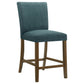 Paxton Upholstered Counter Height Dining Chair Teal Blue (Set of 2)