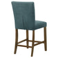 Paxton Upholstered Counter Height Dining Chair Teal Blue (Set of 2)