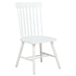 Andrews 7-piece Rectangular Dining Set Light Ash and White