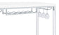 Norcrest 47-inch Acrylic Leg Bar Table White High Gloss