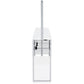 Risley 2-door Circular LED Wine Cabinet White High Gloss
