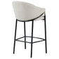 Chadwick Fabric Upholstered Bar Chair Beige (Set of 2)