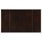 Kelso 3-piece Drop Leaf Dining Table Set Cappuccino and Tan