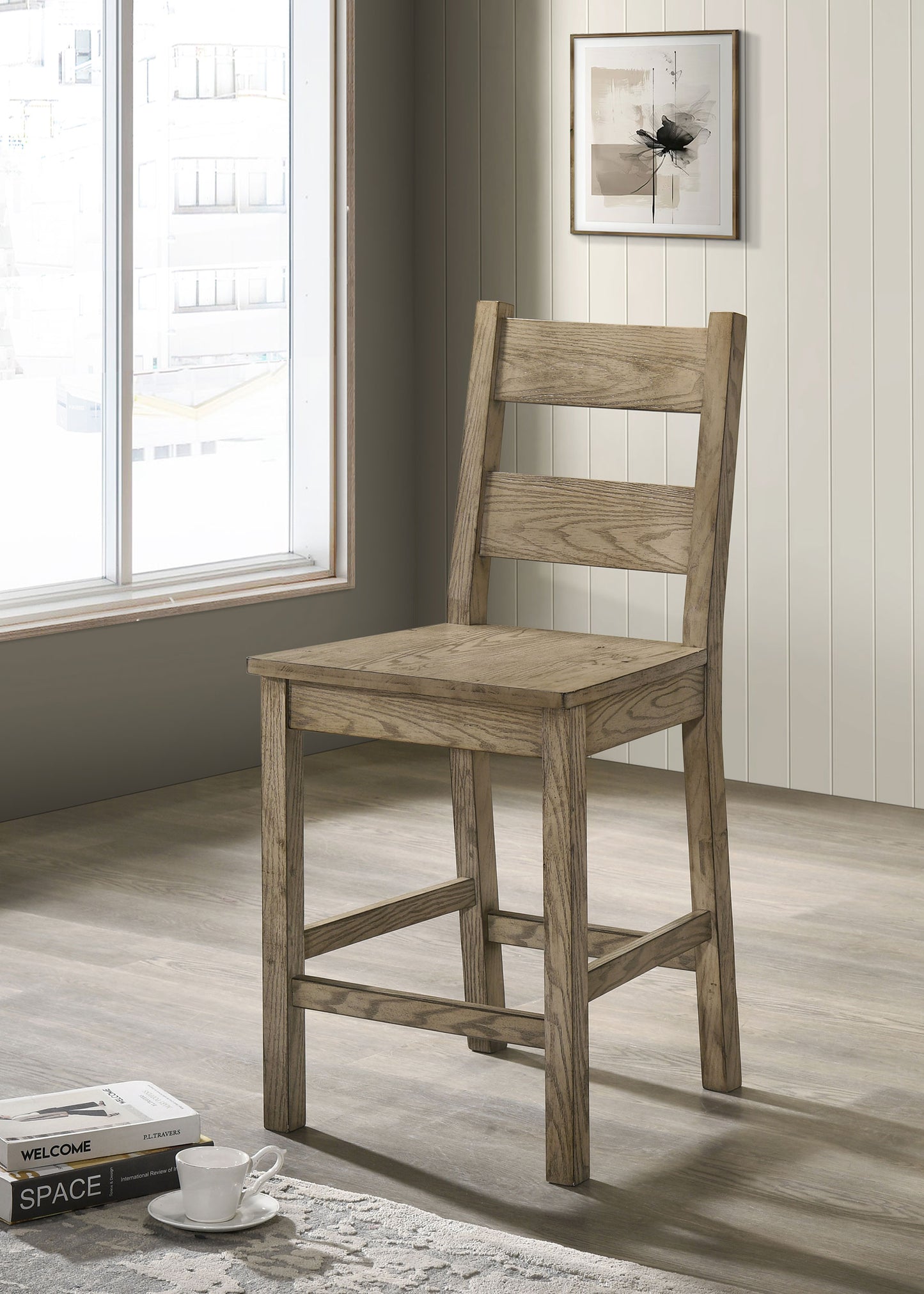 Cardova Counter Height Dining Chair Vineyard Oak (Set of 2)