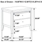 Carlton 4-piece Eastern King Bedroom Set Cappuccino