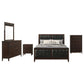 Carlton 5-piece Queen Bedroom Set Cappuccino