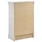 Louis Philippe 5-piece Twin Bedroom Set White
