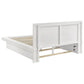 Jessica 4-piece Eastern King LED Bedroom Set Snow White