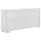 Jessica 6-piece Queen LED Bedroom Set Snow White