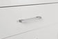 Jessica 2-drawer Nightstand Snow White