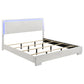 Felicity 4-piece California King Bedroom Set White Gloss