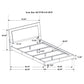 Felicity 6-piece Queen Bedroom Set White High Gloss