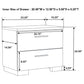 Felicity 5-piece Eastern King Platform Bedroom Set White