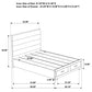 Felicity Queen Storage Bed White High Gloss