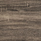 Kauffman Wood California King Storage Panel Bed Washed Taupe