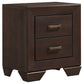 Kauffman 5-piece California King Bedroom Set Dark Cocoa
