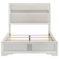 Miranda 54-inch Upholstered Full Panel Bed White