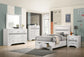 Miranda 51-inch Wood Twin Storage Panel Bed White
