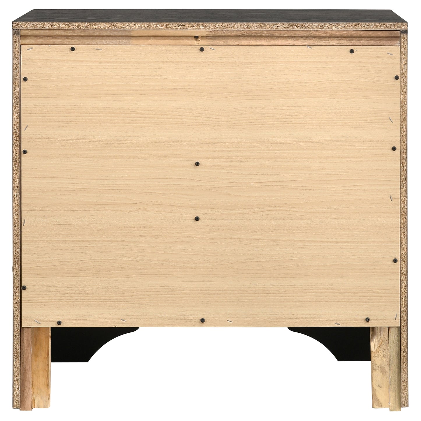 Miranda 3-drawer Nightstand Bedside Table Black
